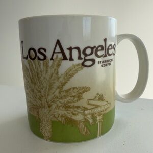 Starbucks Los Angeles Global Icon Series Mug 2009 - 16oz Green Skyline